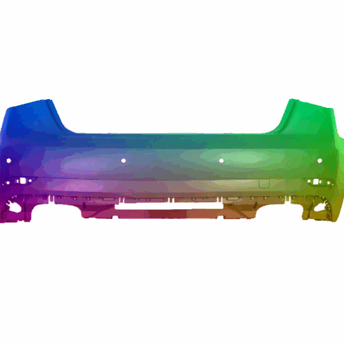 Für Audi A3 8V 2016-2018 PDC Stoßstange Hinten Lackiert In Wunschfarbe