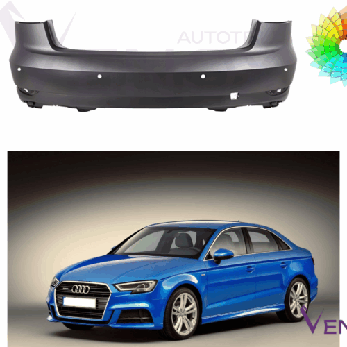 Für Audi A3 8V 2016-2018 PDC Limousine Stoßstange Hinten Lackiert In Wunschfarbe