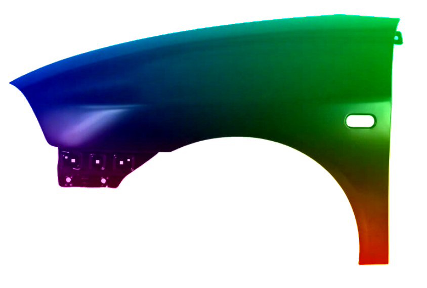 Für Seat Ibiza/Cordoba 6L 02-09 KOTFLÜGEL VORNE LINKS LACKIERT IN LW5U NEU – Bild 2