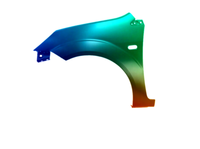 Für Ford Fiesta Mk 6 2002-2008 Kotflügel Links Lackiert In Wunschfarbe NEU