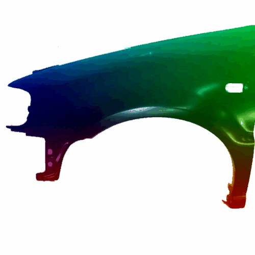 Für VW Polo 6N1 94-99 KOTFLÜGEL VORNE Links LACKIERT IN Wunschfarbe