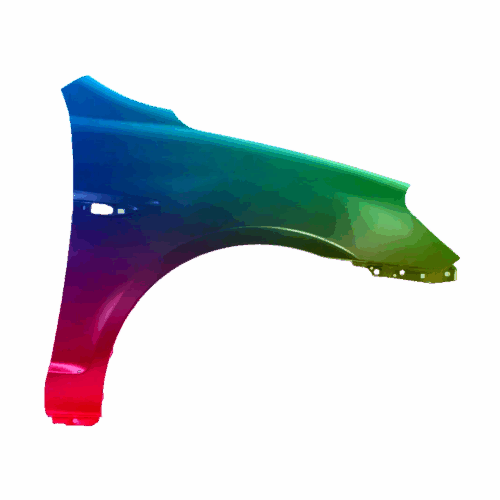 Für Hyundai Accent 06-10 Kotflügel Rechts Lackiert In Wunschfarbe
