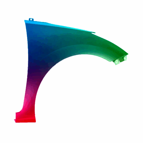 Für Hyundai Elantra 10-16 Kotflügel Rechts Lackiert In Wunschfarbe