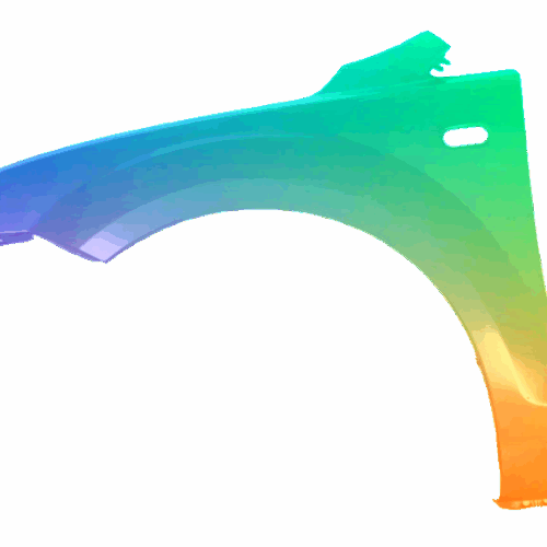 Für Kotflügel Ford Focus MK2 04-08 Rechts LACKIERT IN WUNSCHFARBE