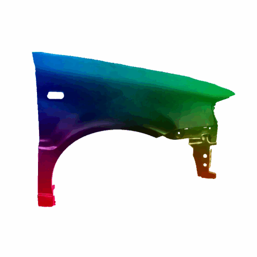 Für VW Polo 6N2 99-01 KOTFLÜGEL VORNE Rechts LACKIERT IN Wunschfarbe