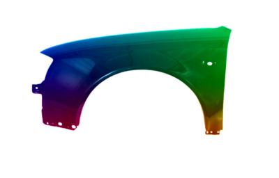 Für Kotflügel Audi A6 C5 97-04 LINKS IN WUNSCHFARBE LACKIERT.
