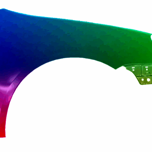 Kotflügel für VW GOLF V 03-10 RECHTS IN WUNSCHFARBE LACKIERT.