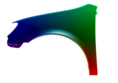 Kotflügel für VW GOLF VI 08-16 Rechts Lackiert In Wunschfarbe
