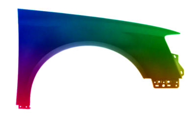 Kotflügel für VW PASSAT B6 05-10 Rechts Lackiert In Wunschfarbe