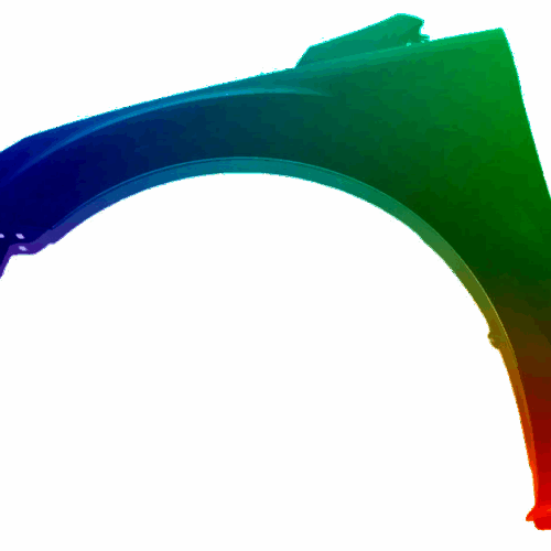 Kotflügel Links Für Ford Focus MK2 08-12 Lackiert In Wunschfarbe
