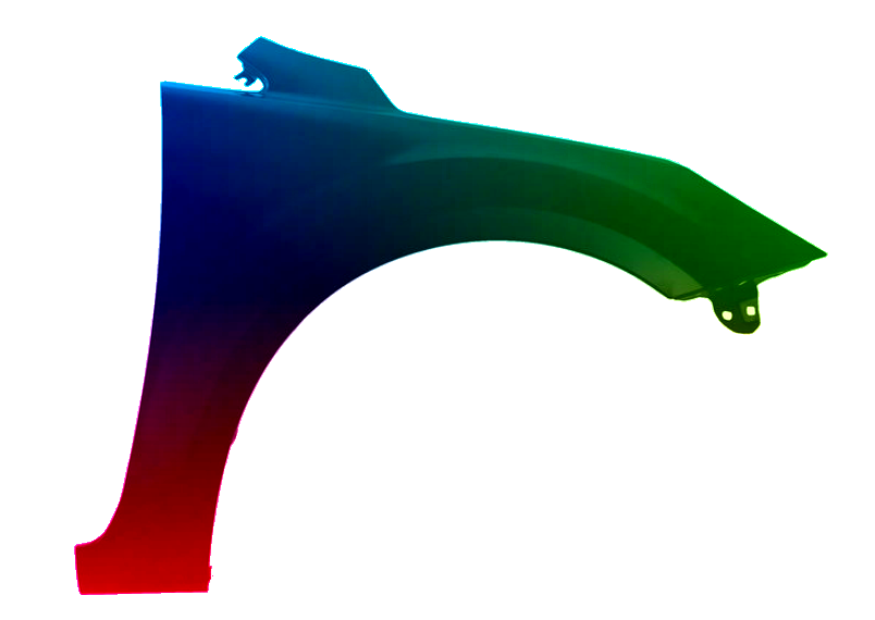 Kotflügel Links Für Ford Focus MK2 08-12 Lackiert In Wunschfarbe – Bild 2