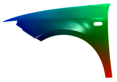 Kotflügel Links Für Seat Ibiza 6J 09-17 Lackiert In Wunschfarbe