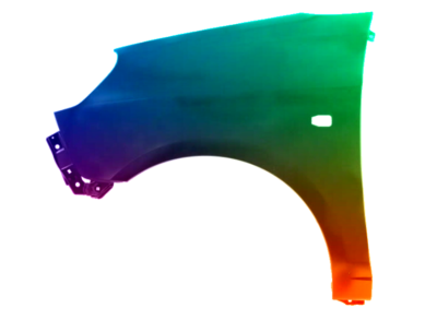 Kotflügel Links Für KIA PICANTO 2008-2011 Lackiert In Wunschfarbe