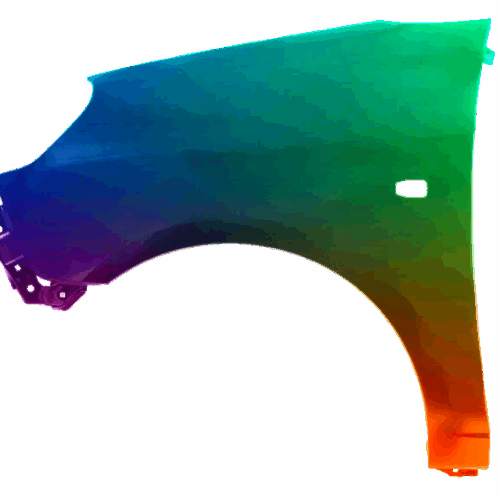 Kotflügel Links Für KIA PICANTO 2008-2011 Lackiert In Wunschfarbe