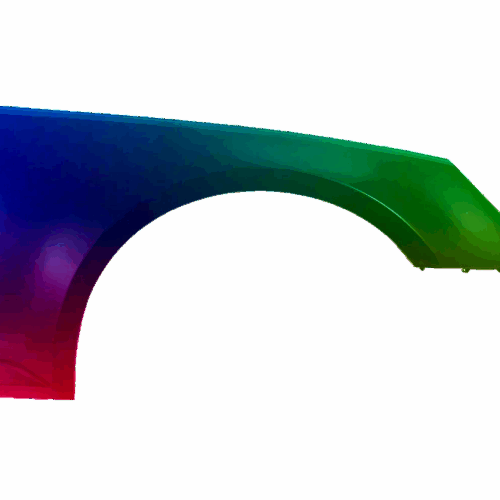 AUDI A4 B9 2015-2019 KOTFLÜGEL VORNE RECHTS LACKIERT IN WUNSCHFARBE