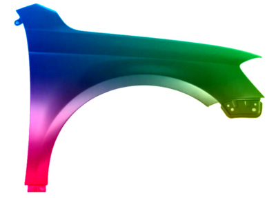 Für VW PASSAT B7 10-15 KOTFLÜGEL VORNE RECHTS LACKIERT IN WUNSCHFARBE