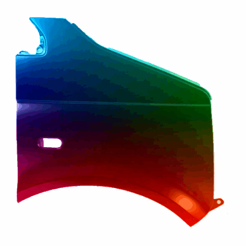 Für VW T5 03-15 KOTFLÜGEL VORNE RECHTS LACKIERT IN WUNSCHFARBE