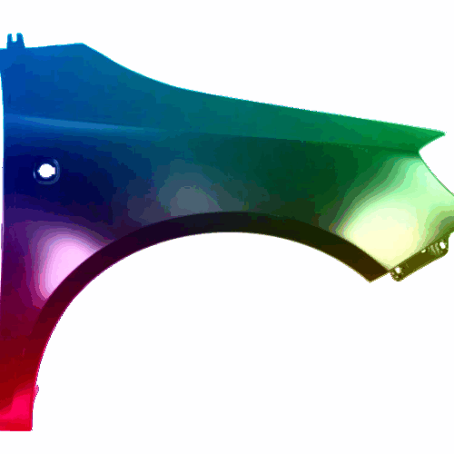 Für Skoda Fabia 5J 07-15 KOTFLÜGEL VORNE Rechts Lackiert In Wunschfarbe