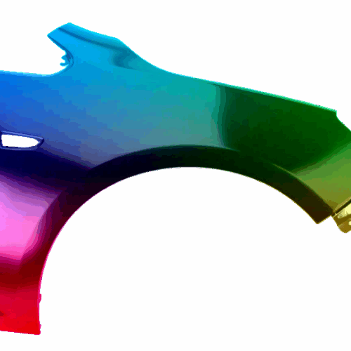 Für Opel Astra J 09-15 KOTFLÜGEL VORNE RECHTS LACKIERT IN WUNSCHFARBE NEU