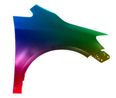 Kotflügel Für VW GOLF PLUS Rechts IN WUNSCHFARBE LACKIERT 05-14