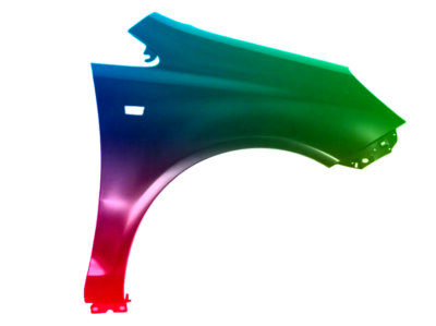 Für Opel Corsa D 06-15 KOTFLÜGEL VORNE RECHTS ODER LINKS LACKIERT IN WUNSCHFARBE