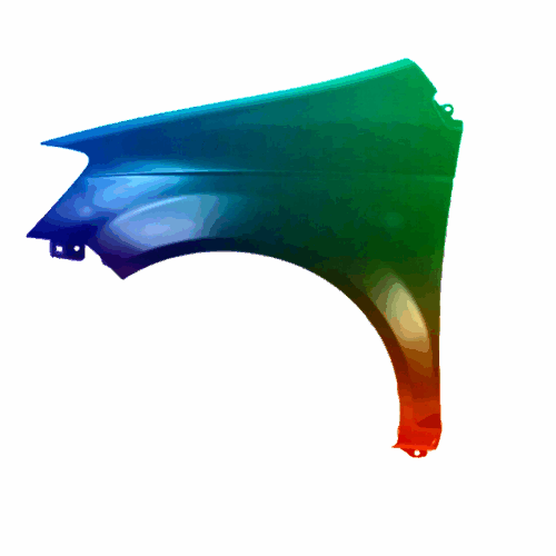 Kotflügel Links Für Hyundai Getz 2002-2005 Lackiert In Wunschfarbe
