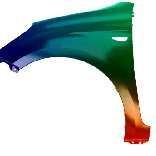 Kotflügel Links Für Hyundai I20 2008-2012 Lackiert In Wunschfarbe
