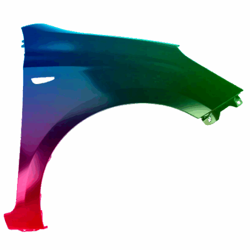 Kotflügel Rechts Für Hyundai I20 2008-2012 Lackiert In Wunschfarbe