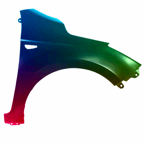 Kotflügel Rechts Für Hyundai I20 2012-2014 Lackiert In Wunschfarbe