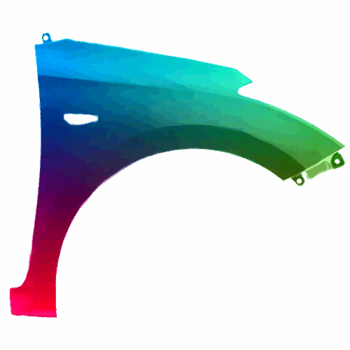 Kotflügel Rechts Für Hyundai I20 2014-2020 Lackiert In Wunschfarbe