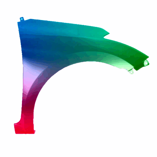 Kotflügel Rechts Für Hyundai I20 2014-2020 Lackiert In Wunschfarbe