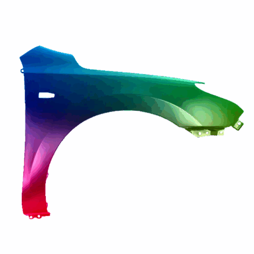 Kotflügel Rechts Für Hyundai I30 2007-2012 Lackiert In Wunschfarbe