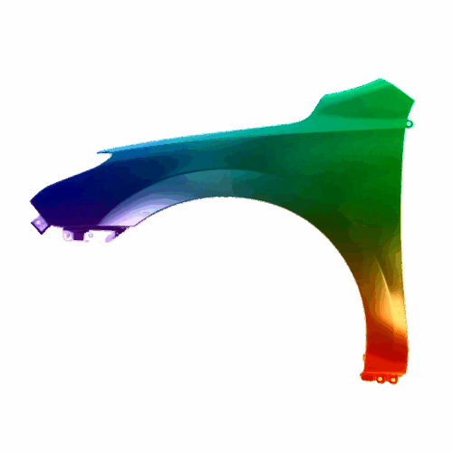 Kotflügel Links Für Hyundai I30 2007-2012 Lackiert In Wunschfarbe