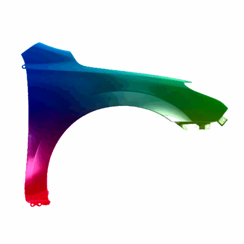 Kotflügel Rechts Für Hyundai I30 2007-2012 Lackiert In Wunschfarbe