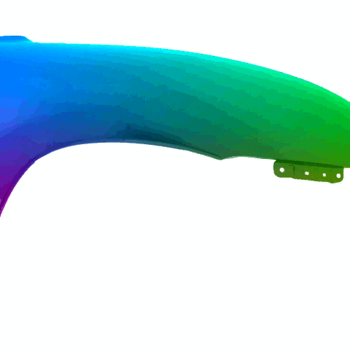 Kotflügel Rechts Für Hyundai Santa Fe 2001-2006 Lackiert In Wunschfarbe