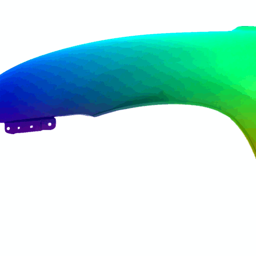 Kotflügel Links Für Hyundai Santa Fe 2001-2006 Lackiert In Wunschfarbe