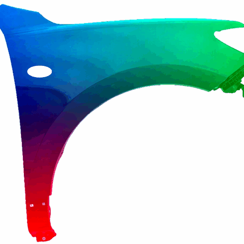 Kotflügel Rechts Für Hyundai IX35 2006-2009 Lackiert In Wunschfarbe