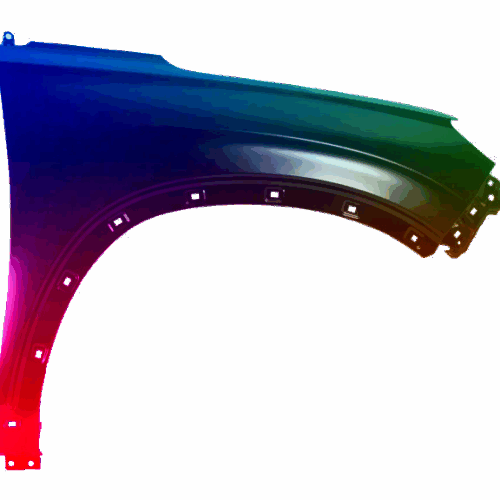Kotflügel Rechts Für Hyundai Santa Fe (TM) 2012-2018 Lackiert In Wunschfarbe