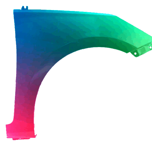 Kotflügel Rechts Für Hyundai Solaris (RB) 2010-2017 Lackiert In Wunschfarbe