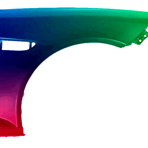 Kotflügel Rechts Für Hyundai Tiburon/Coupe (GK) 2006-2009 Lackiert In Wunschfarbe