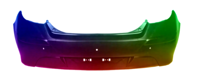 Für Hyundai I30 (FD) 2007-2012 PDC Stoßstange Hinten Lackiert In Wunschfarbe