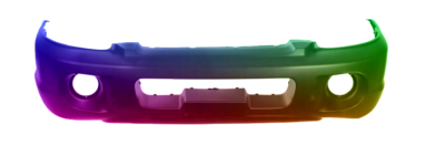 Für Hyundai Santa Fe (SM) 2001-2006 Stoßstange Vorne lackiert in Wunschfarbe