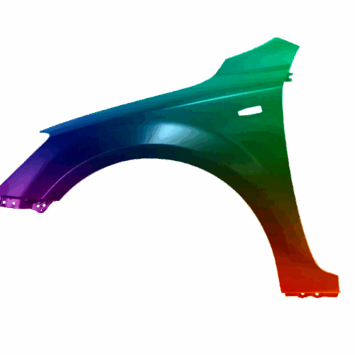 Kotflügel Links Für Kia CEE’D (ED) 2006-2009 Lackiert In Wunschfarbe