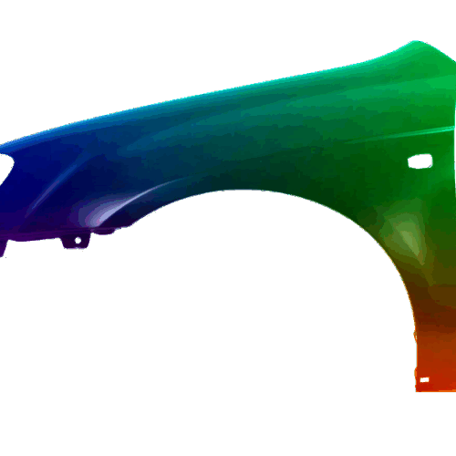 Kotflügel Links Für Kia Cerato (FE) 2004-2008 Lackiert In Wunschfarbe