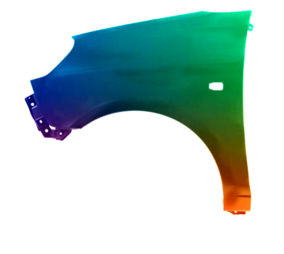Kotflügel Links Für Kia Picanto (SA) 2008-2011 Lackiert In Wunschfarbe