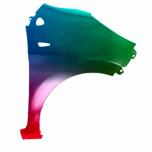 Kotflügel Rechts Für Kia Picanto (TA) 2011-2017 Lackiert In Wunschfarbe