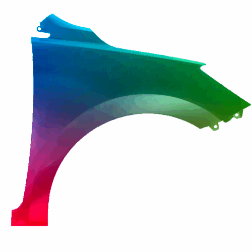 Kotflügel Rechts Für Kia Rio Ab 2016 Lackiert In Wunschfarbe