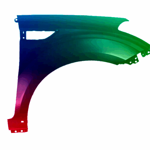 Kotflügel Rechts Für Kia Soul (AM) 2008-2011 Lackiert In Wunschfarbe