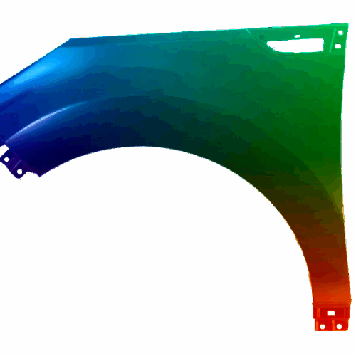 Kotflügel Links Für Kia Soul (PS) 2013-2019 Lackiert In Wunschfarbe
