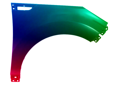 Kotflügel Rechts Für Kia Soul (PS) 2013-2019 Lackiert In Wunschfarbe